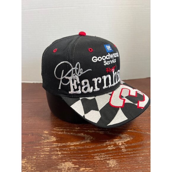 Vintage Chase Authentics Dale Earnhardt Racing Snapback Hat X3 - Picture 2 of 5